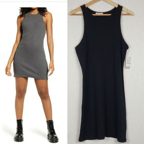 NWT Nordstrom BP Sleeveless Rib Dress - Picture 1 of 10